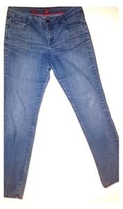 Straight leg jeans